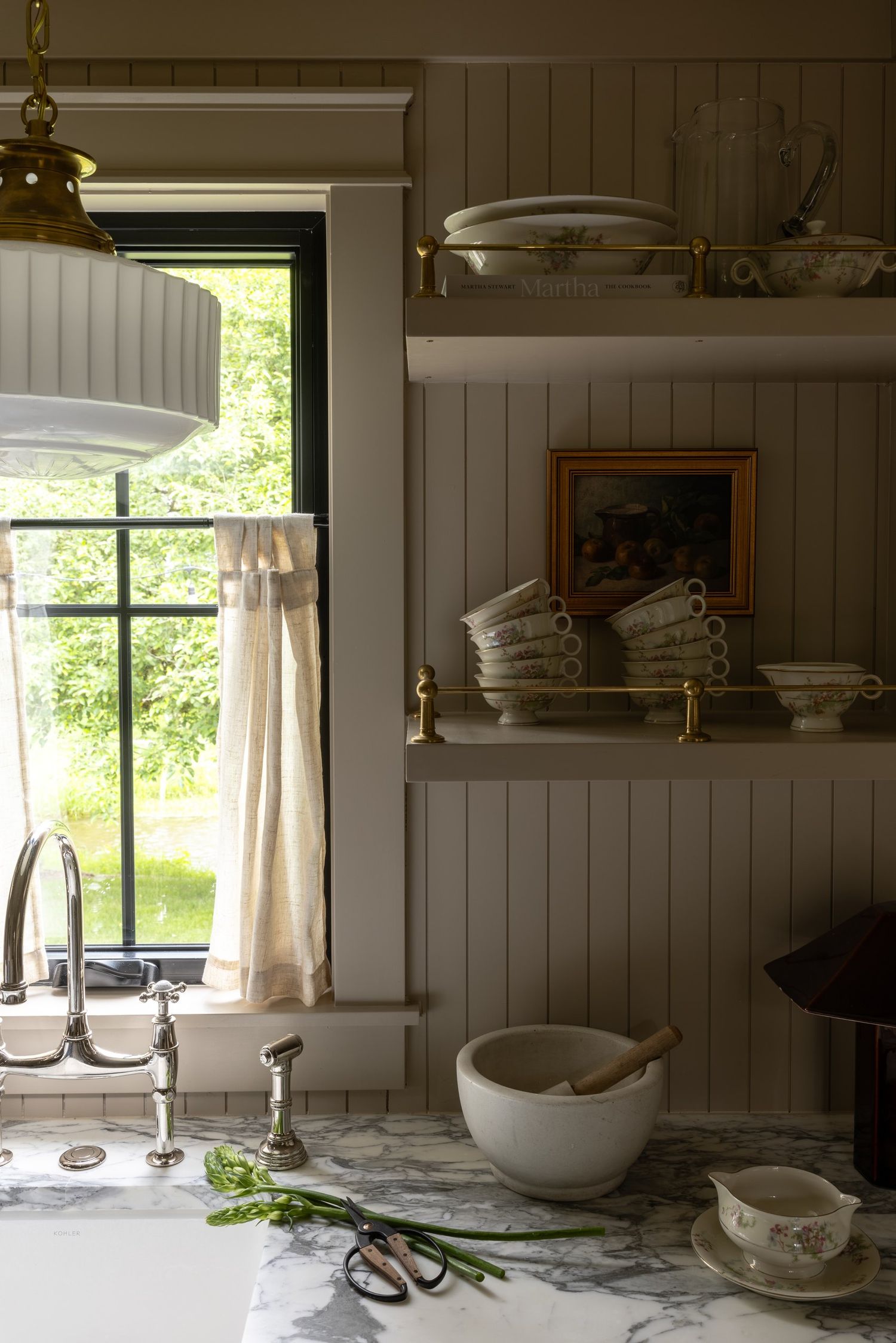 Styled interior detail